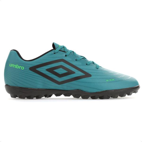 Imagem de Chuteira Umbro Society Glaze Verde e Preto - Masculina