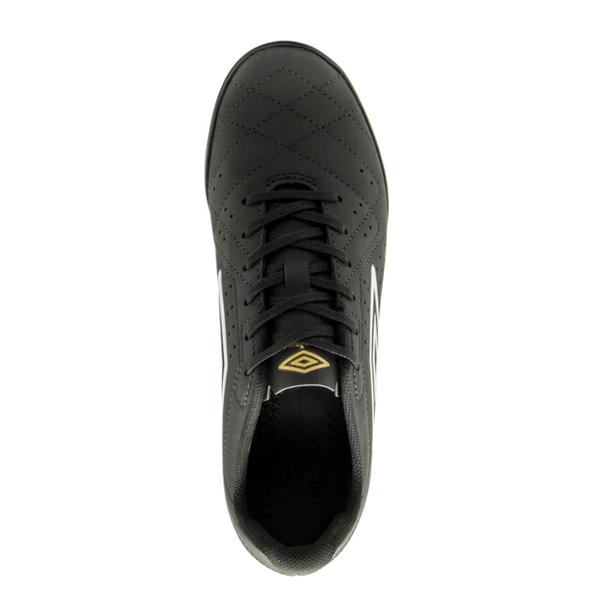 Imagem de Chuteira Umbro Society Neo Striker Preto e Dourado - Masculino