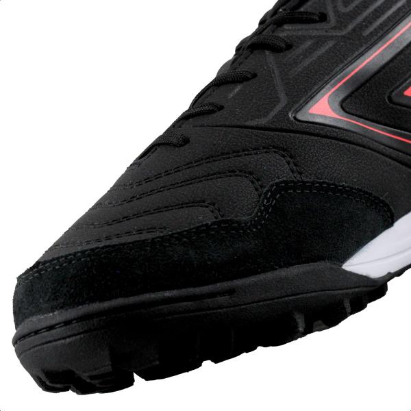 Imagem de Chuteira Umbro Society Pro 5 Bump Club Preta e Cinza - Masculina