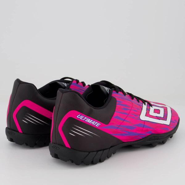 Imagem de Chuteira Umbro Ultimate Society Rosa e Roxo