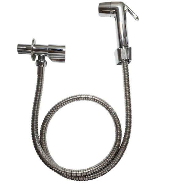 Chuveirinho Luxo Metal e Plastico Cromado Fácil Instalar - Ducha Imagem de Chuveirinho Luxo Metal e Plastico Cromado Fácil Instalar