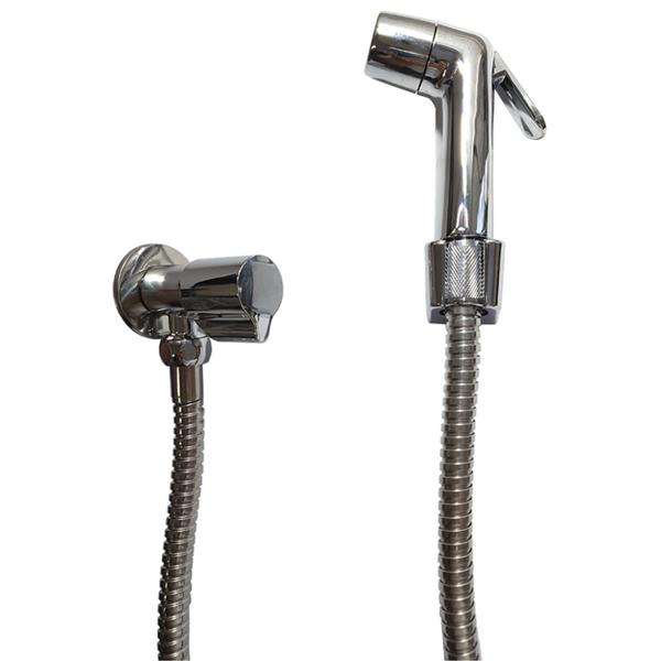 Chuveirinho Luxo Metal e Plastico Cromado Fácil Instalar - Ducha Imagem de Chuveirinho Luxo Metal e Plastico Cromado Fácil Instalar