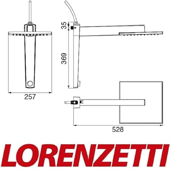 Imagem de chuveiro acqua century 5500w lorenzetti branco 127v - 7510605