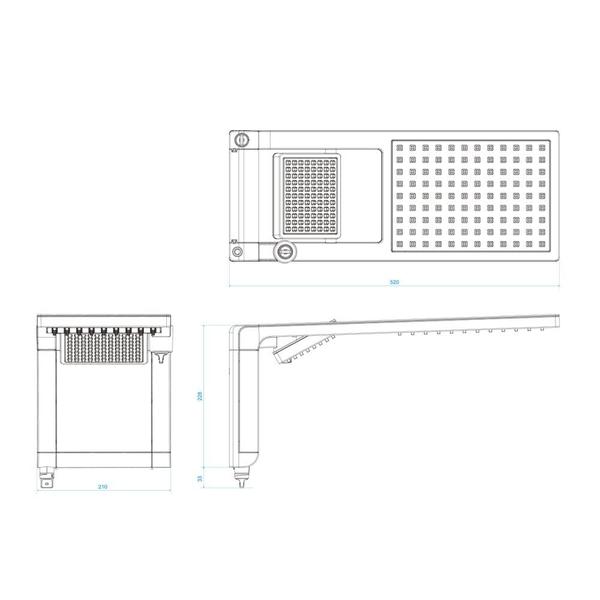 Imagem de Chuveiro acqua duo branco eletronico 7800w/220v  ref 372896