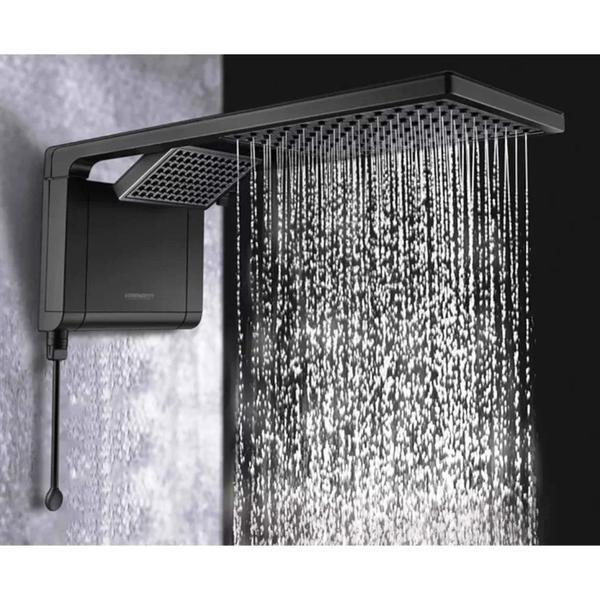 Imagem de Chuveiro acqua duo matte black 220v lorenzetti