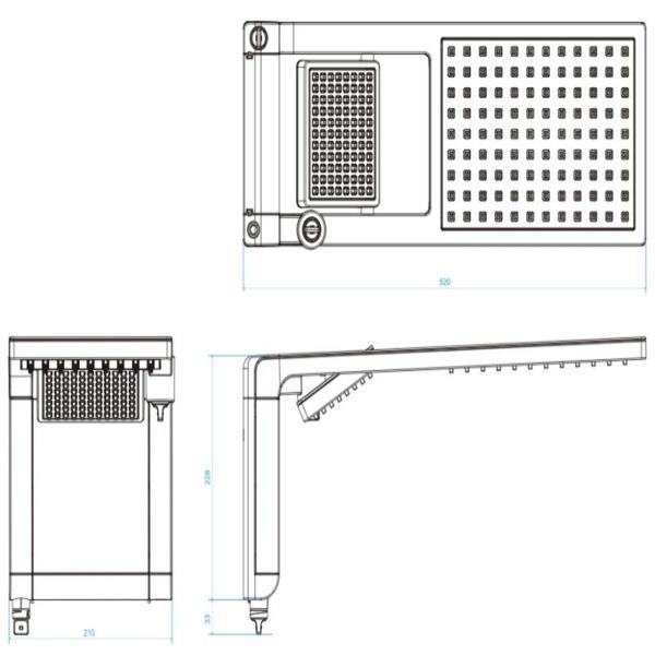 Imagem de Chuveiro Acqua Duo Ultra Branco/Rose Gold Lorenzetti 220V/7800W