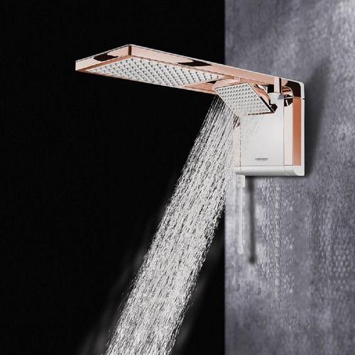 Imagem de Chuveiro Acqua Duo Ultra Rose Gold Lorenzetti 220v 7800w