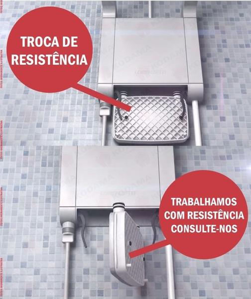 Imagem de Chuveiro Acqua Star Eletrônica Preto Lorenzetti 220v 7800w