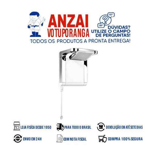 Imagem de Chuveiro Acqua Star Ultra Branco/Cromado 220V 7800W - Lorenzetti