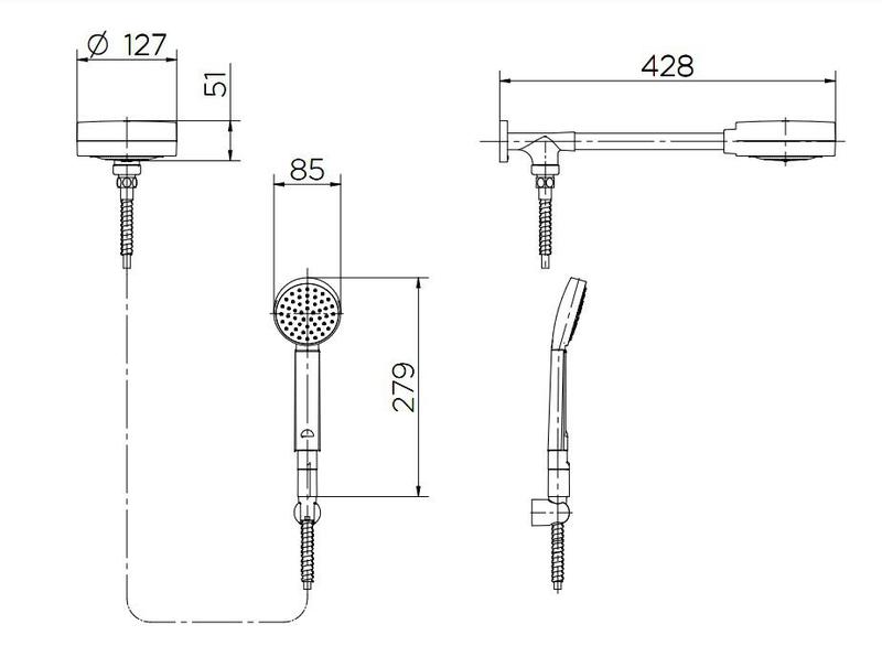 Chuveiro Auto Limpante Technoshower Docol Com Desviador Imagem de Chuveiro Auto Limpante Technoshower Docol Com Desviador