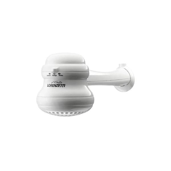 Chuveiro Bello Banho Ultra Branco 220V 5500W - Lorenzetti Imagem de Chuveiro Bello Banho Ultra Branco 220V 5500W - Lorenzetti