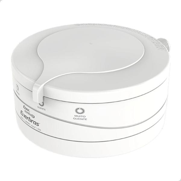 Imagem de Chuveiro Branco 4 Temperaturas Ducha 127V 5500W Com Braço