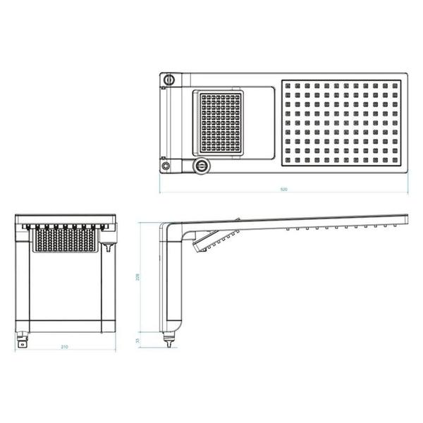 Imagem de Chuveiro Branco Cromado Eletronico 220/7800 Acqua Duo - Lorenzetti