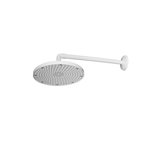 Chuveiro Chuveirão Ducha Redonda Articulada em Abs Branco 9 Polegadas Parede Piscina Area Interna - Lumar Plasticos Imagem de Chuveiro Chuveirão Ducha Redonda Articulada em Abs Branco 9 Polegadas Parede Piscina Area Interna