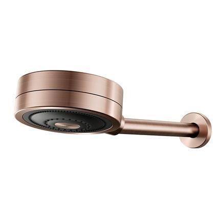 Imagem de Chuveiro com Tubo de Parede Novo Technoshower Cobre Escovado