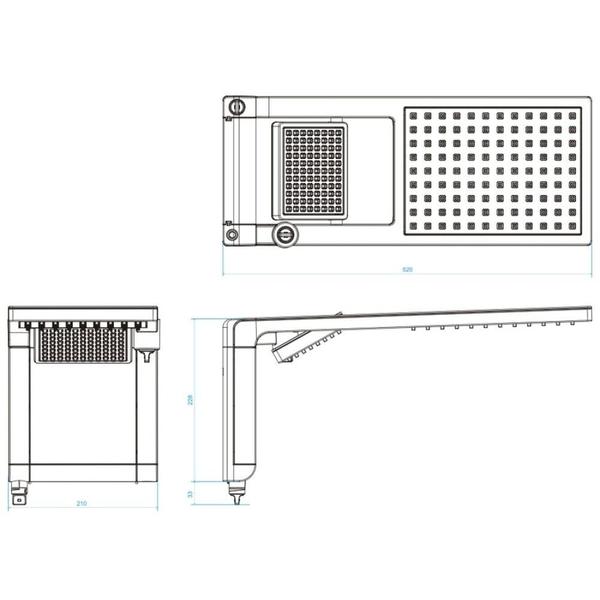 Imagem de Chuveiro De Parede Acqua Duo Lorenzetti Black/ Rose Gold 220v/7800w