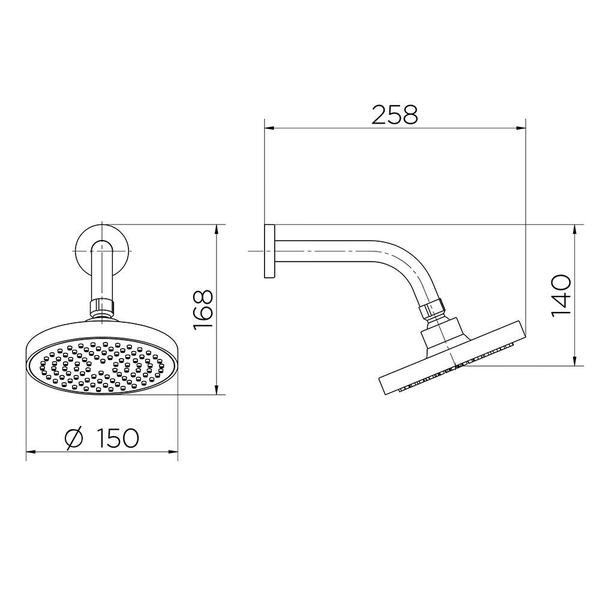 Imagem de Chuveiro Ducha a Gás Eden Smartshower 150 - Docol