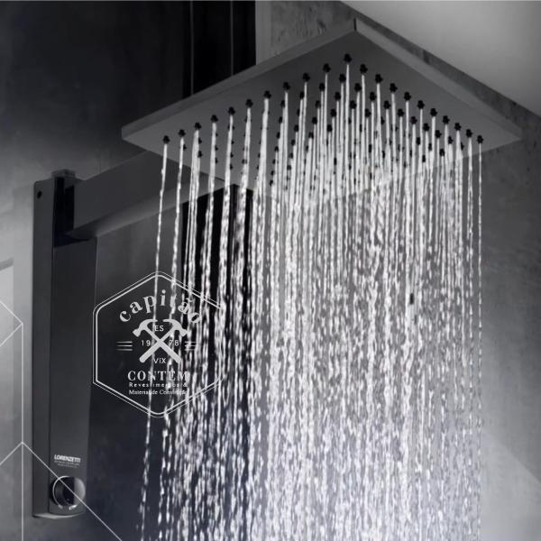 Imagem de Chuveiro Ducha Acqua Century Eletrônico 110v 5500w Preto Lorenzetti