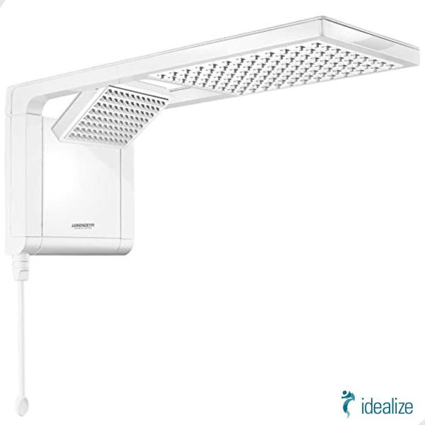 Imagem de Chuveiro Ducha Elétrico Acqua Duo Ultra Branco 220v 7800w Lorenzetti