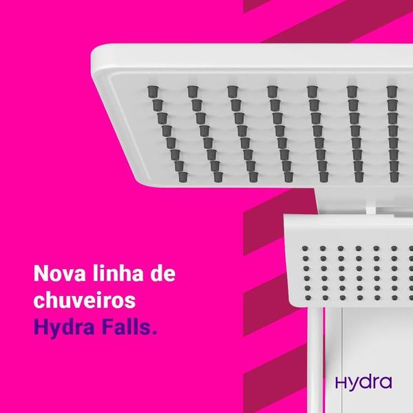 Imagem de Chuveiro Ducha Eletrônica Hydra Falls 220V 7700W Branco