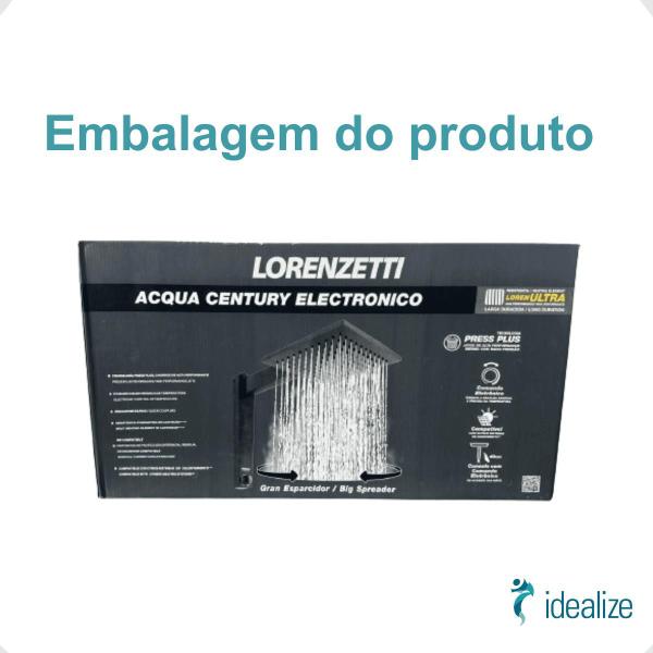 Imagem de Chuveiro Ducha Eletrônico Acqua Century Branco Matte 127v 5500w Lorenzetti