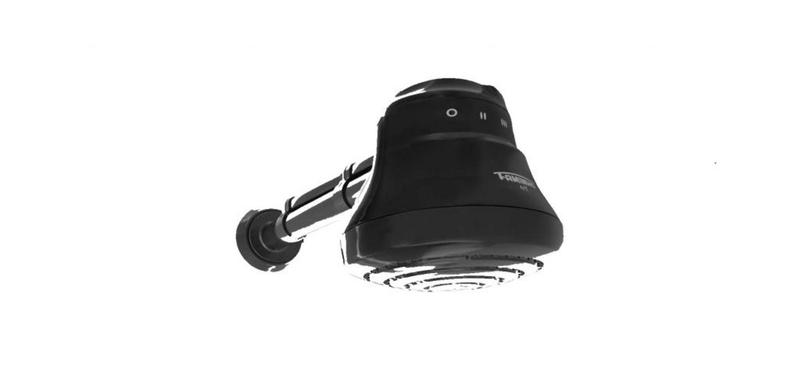 Chuveiro Ducha Faminho 4T Black com Cano 6.800W 220V - Fame Imagem de Chuveiro Ducha Faminho 4T Black com Cano 6.800W 220V - Fame