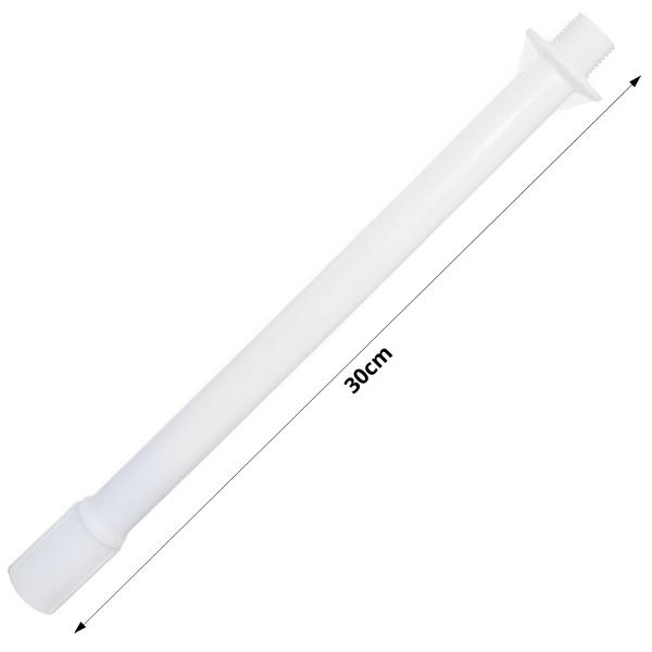 Imagem de Chuveiro Ducha Fria Redondo 22cm Branco Para Piscina Jardim Quintal + Fita Veda Rosca Teflon 12mm x 5m