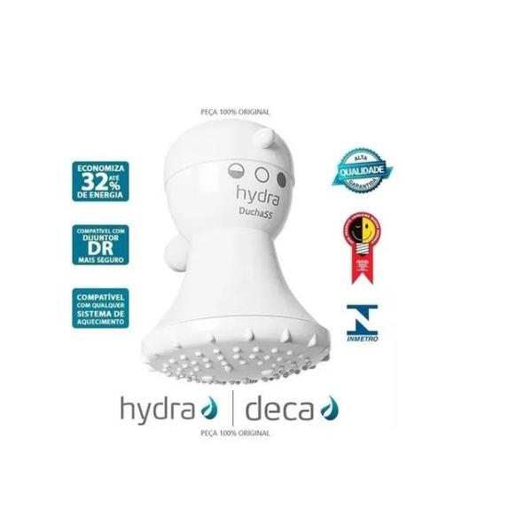 Imagem de Chuveiro Ducha Hydra Corona SS 3T Branco 127V 5400W