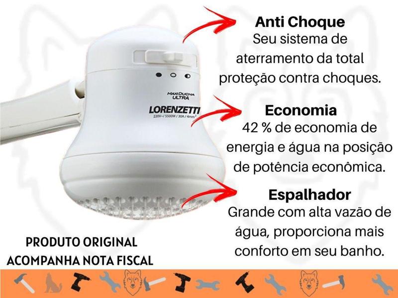 Imagem de Chuveiro Ducha Lorenzetti Maxi Ducha Ultra 5500w