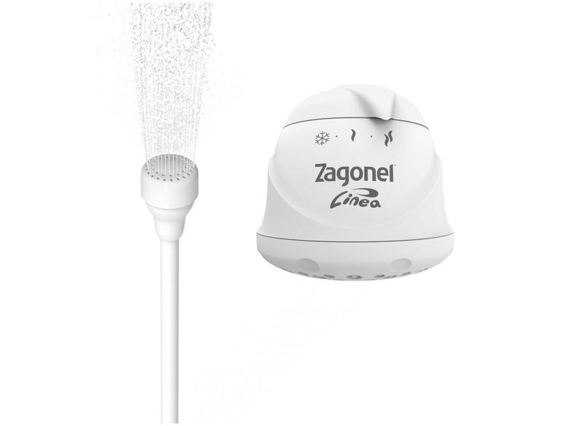 Imagem de Chuveiro Ducha Pequena 3T 220v 5.500w Zagonel Linea