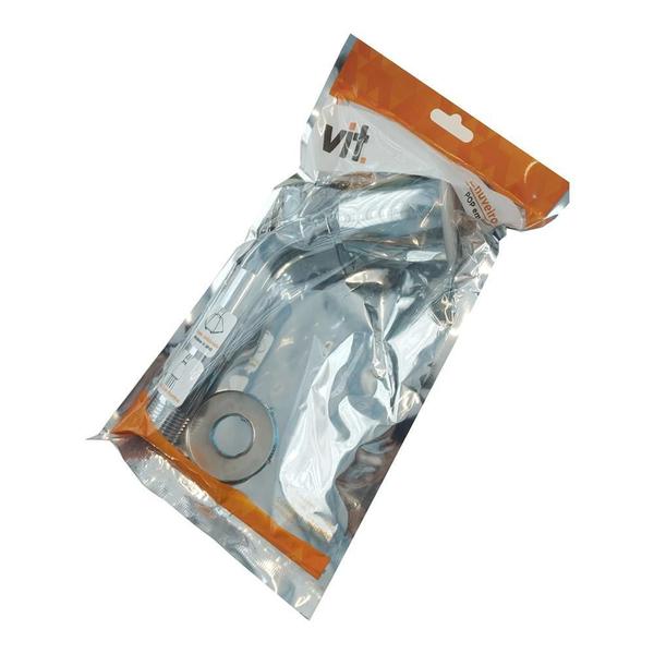 Chuveiro Ducha Pop 2 Cromada Abs Articulada - VIT Imagem de Chuveiro Ducha Pop 2 Cromada Abs Articulada