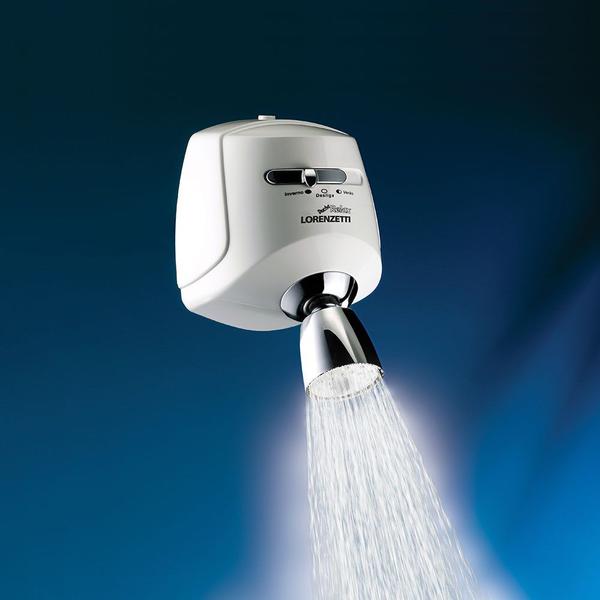 Imagem de Chuveiro Ducha Relax Branco e Cromo 5500W 110V Lorenzetti