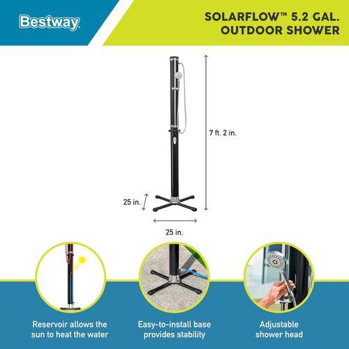 Chuveiro Ducha Torre Área Externa Aquecimento Solar Bestway Imagem de Chuveiro Ducha Torre Área Externa Aquecimento Solar Bestway
