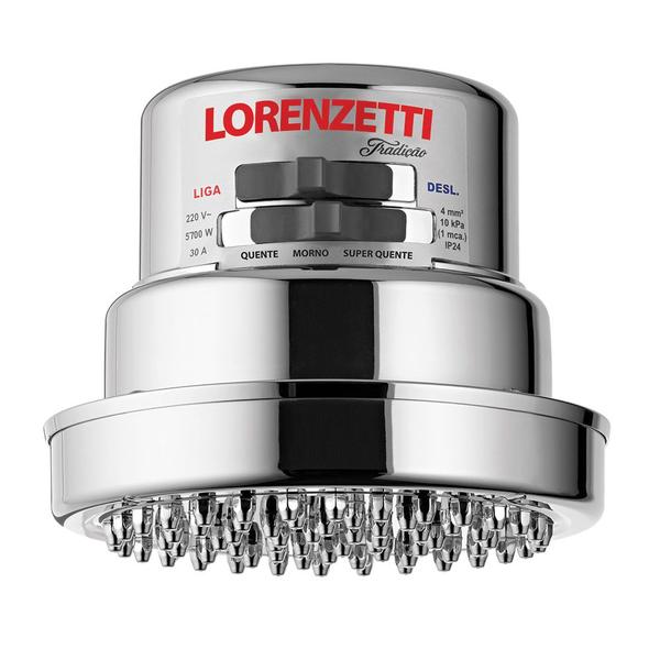 Imagem de Chuveiro Ducha Tradição Lorenzetti 127v / 220v