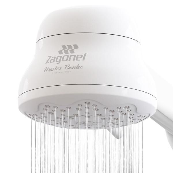 Imagem de Chuveiro Ducha Zagonel Master Banho Eletrônica 127V 5500W 