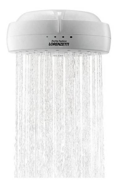 Imagem de Chuveiro Elétrico De Parede Lorenzetti Fashion Branco 5500w 127v