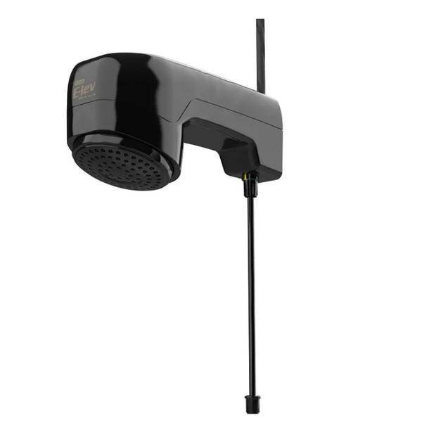Chuveiro Elétrico Ducha E-lev Preto Eletrônico 220v Enerbras Imagem de Chuveiro Elétrico Ducha E-lev Preto Eletrônico 220v Enerbras