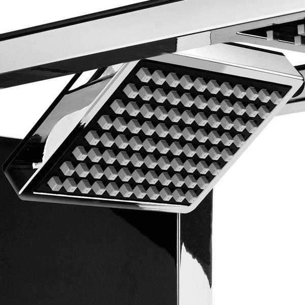 Chuveiro Elétrico E Ducha Acqua Duo Ultra Preto Inox 220v 7800w - Lorenzetti Imagem de Chuveiro Elétrico E Ducha Acqua Duo Ultra Preto Inox 220v 7800w