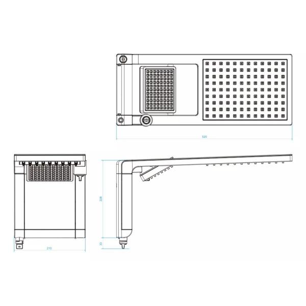 Imagem de Chuveiro Elétrico Lorenzetti Acqua Duo Preto Fosco 220v 7500