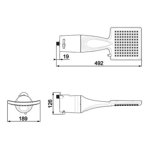 Imagem de Chuveiro Eletrico Lorenzetti Loren Shower Ultra 110V 5500W