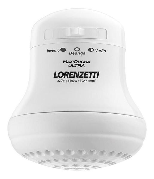 Imagem de Chuveiro Elétrico Lorenzetti Maxi Ducha Ultra 5500w 220v