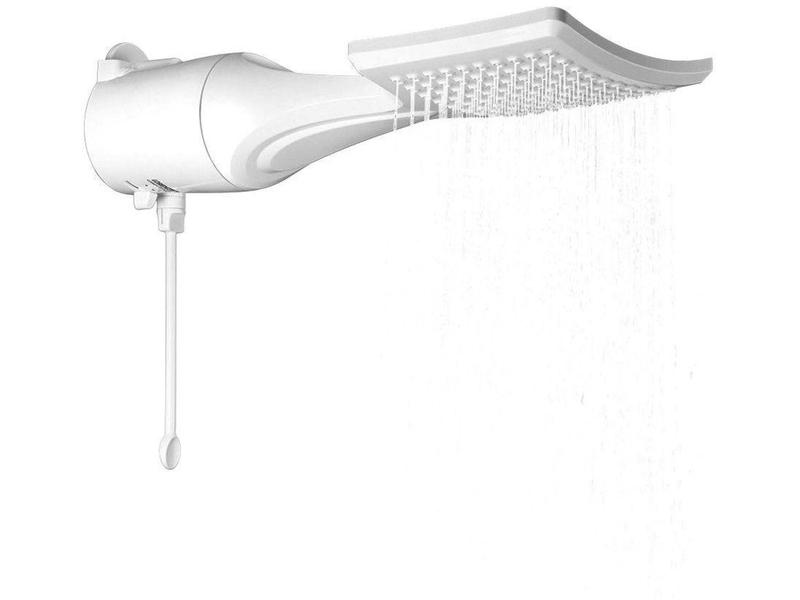 Imagem de Chuveiro Elétrico Lorenzetti Shower Eletrônico 220V 7500W - Branco Temperatura Gradual com Chuveirih