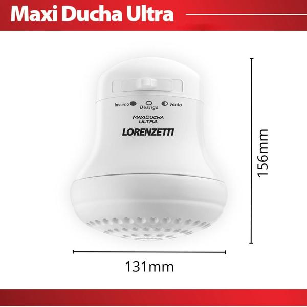 Imagem de Chuveiro Elétrico Maxi Ducha 4600w 220v Lorenzetti