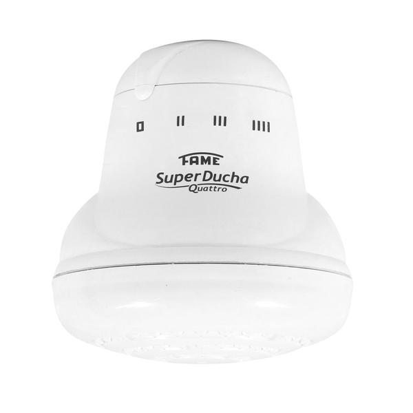 Chuveiro Elétrico Super Ducha Quattro 4T 5.400W 127V - Fame Imagem de Chuveiro Elétrico Super Ducha Quattro 4T 5.400W 127V - Fame