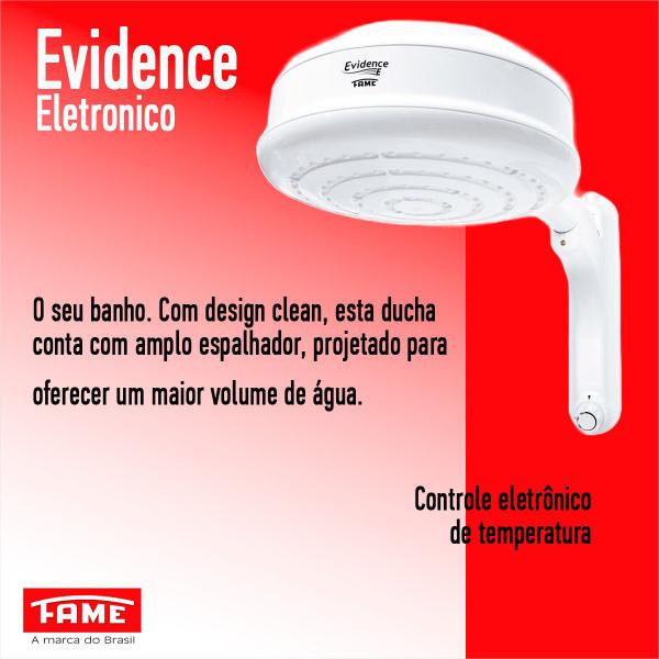 Imagem de Chuveiro Eletrônica Fluxo De Agua Concentrado 220v 6800w