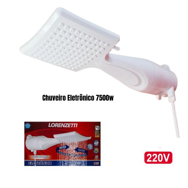 Imagem de Chuveiro eletronico loren shower lorenzetti 7500w 220v