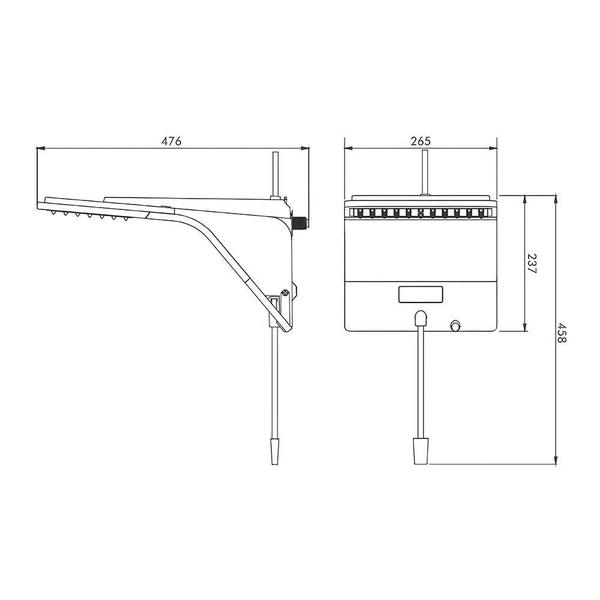 Imagem de Chuveiro Eletrônico Lorenzetti 5500w/7500w - Branco