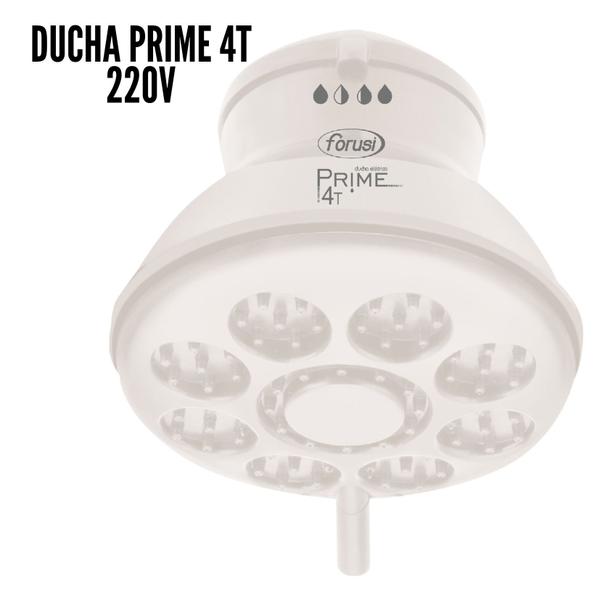 Imagem de Chuveiro Forusi Ducha 3 ou 4 Temperturas Stilo ou Prime 127V-220V Preto ou Branco