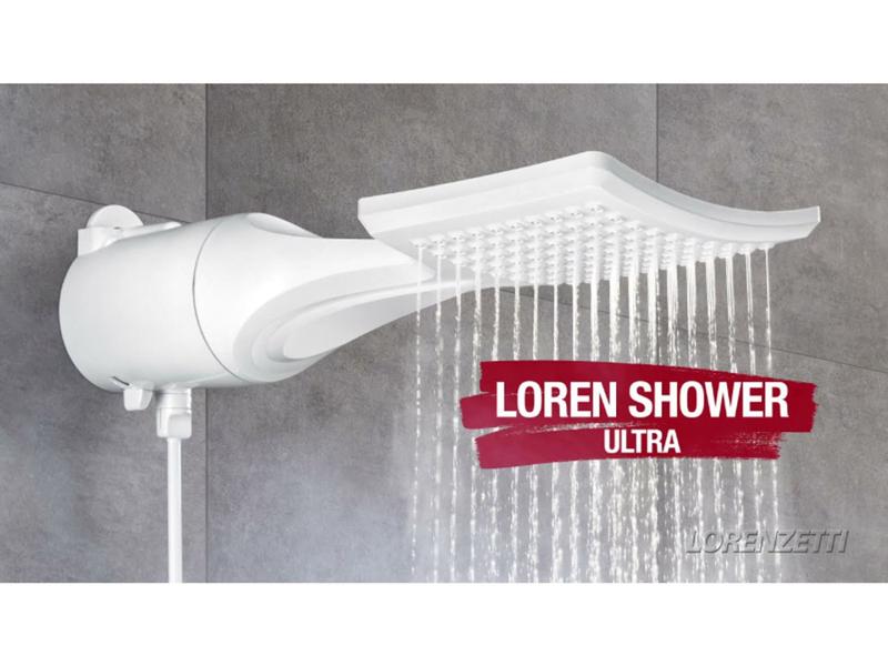 Imagem de chuveiro loren shower  eletronico lorenzetti 7500w 