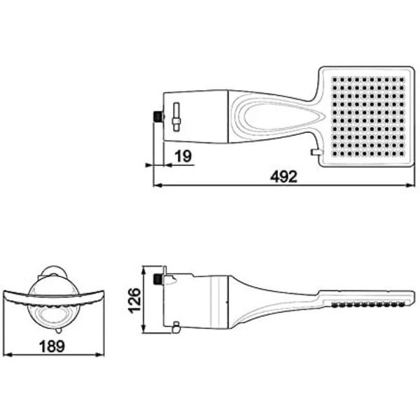 Imagem de Chuveiro Loren Shower Ultra Multitemperaturas 220V~7500W